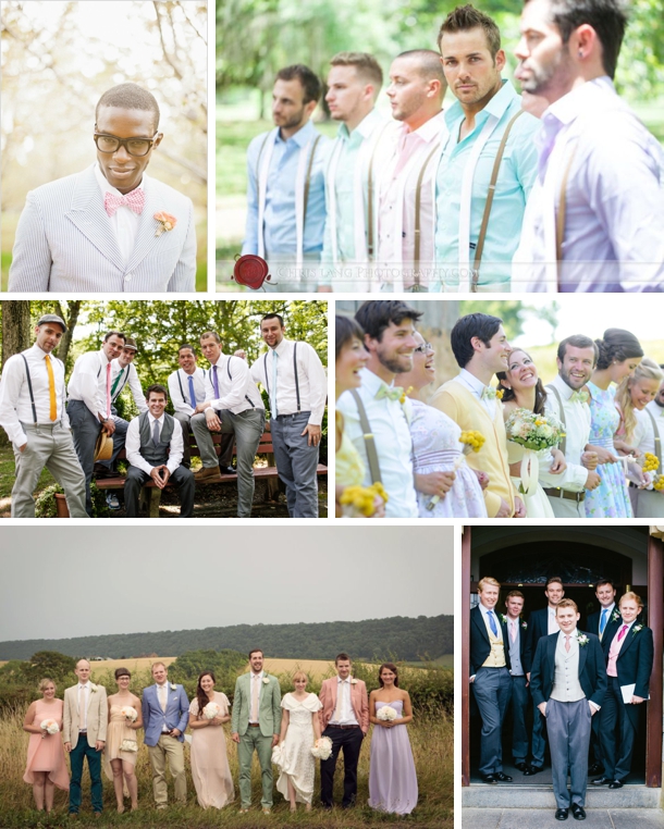 45+ Real Grooms Who Picked Gorgeous Pastel Outfits for Their