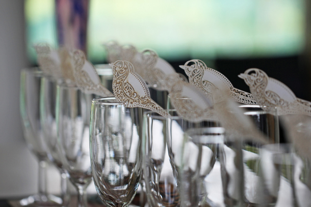 Great Gatsby 1920s Themed Bridal Shower Cocktail Decorations