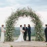 flower arch wedding hire