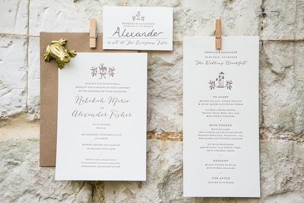 Whimsical Woodland Wedding Invitation | Credit: Anneli Marinovich (22)