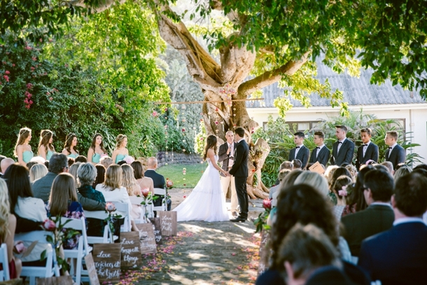 Wedding Ceremony at Jex Estate | Credit: Lad & Lass