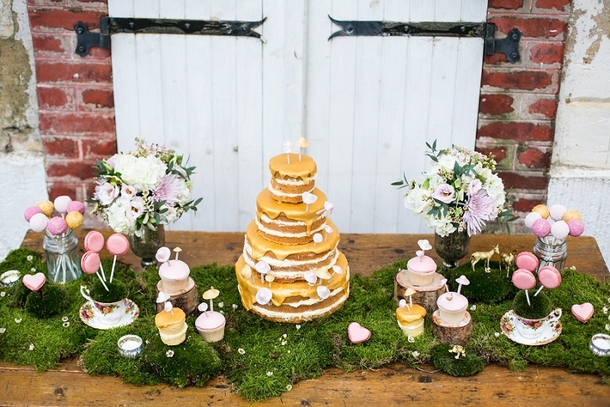 Enchanted Forest Wedding Inspiration with Styled Dessert Table | Credit: Anneli Marinovich (7)