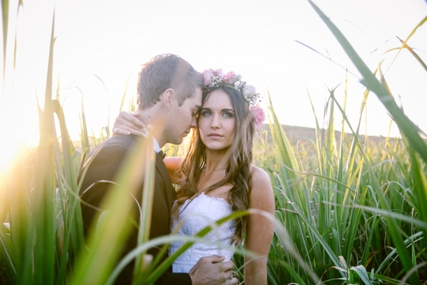 Floral Crown Bride | Credit: Lad & Lass