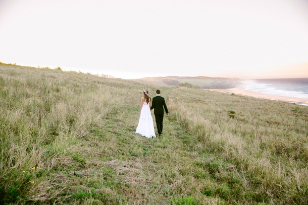 Oceanside Garden Wedding at Jex Estate | Credit: Lad & Lass