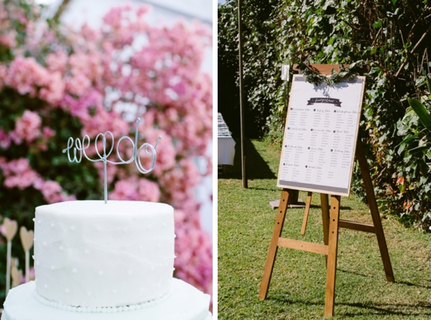 Wire Cake Topper | Credit: Lad & Lass