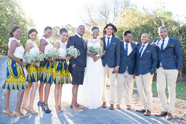 Sunny African Print Wedding by CC Rossler SouthBound Bride