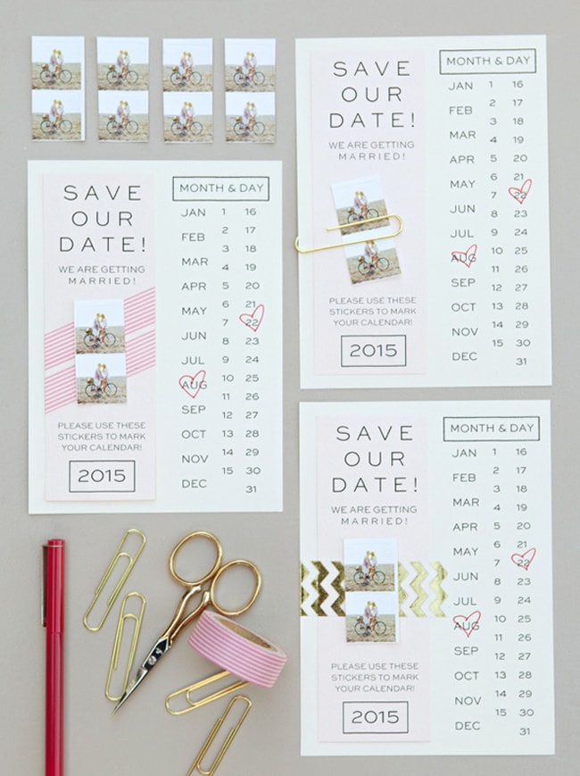 Save the Date Cards, Paper + Free Online Templates