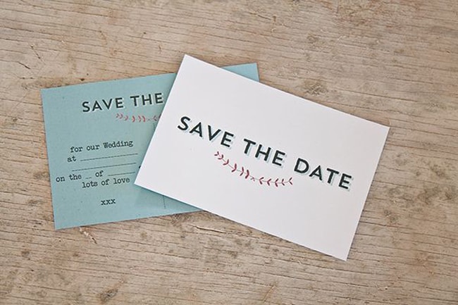 Save The Dates Postcard Templates Free