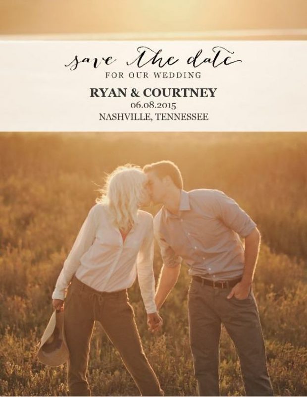 15 Free Printable Save the Dates | SouthBound Bride