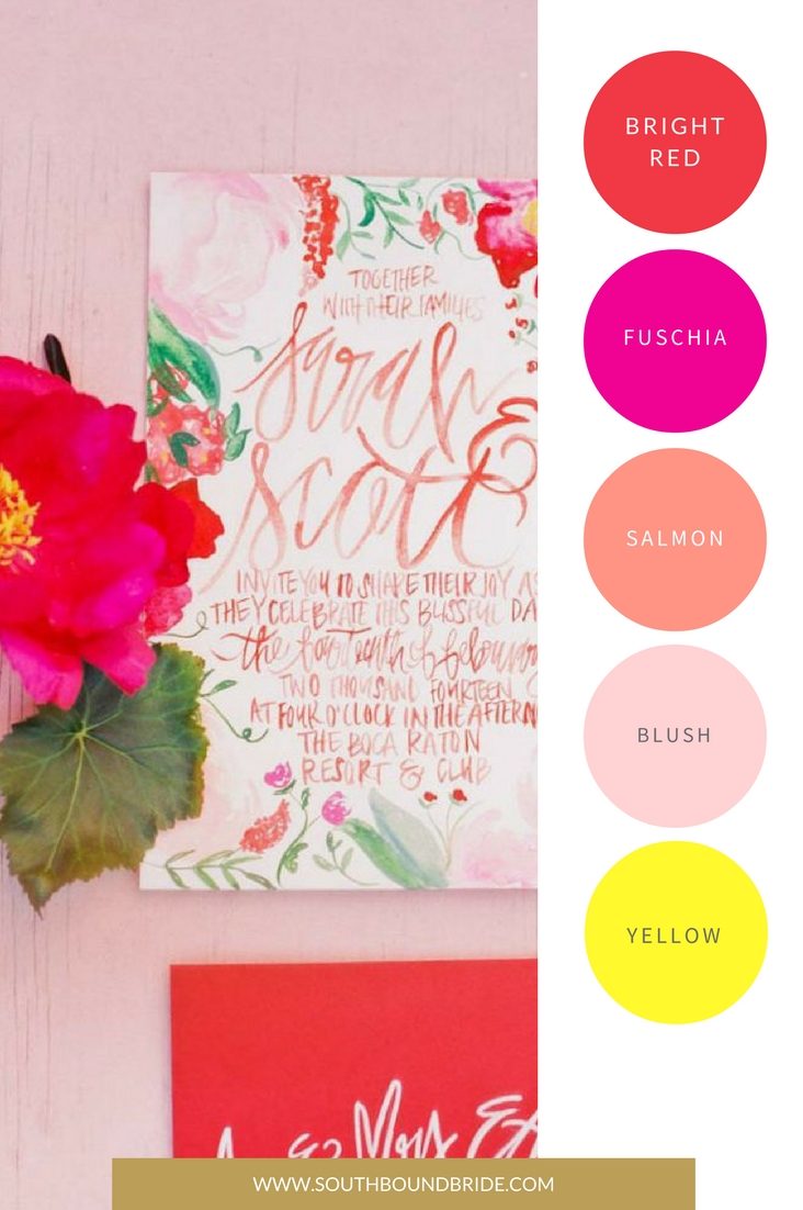 How to Choose Your Wedding Style & Colours | SouthBound Bride