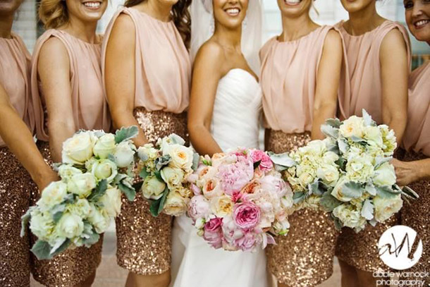 Sequin Bridesmaid Dresses