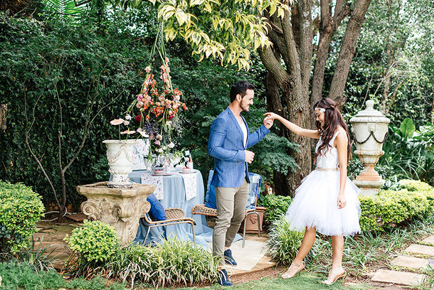 Short Wedding Dress | Credit: Leandri Kers | Featuring Miss Universe 2017 Demi-Leigh Nel-Peters