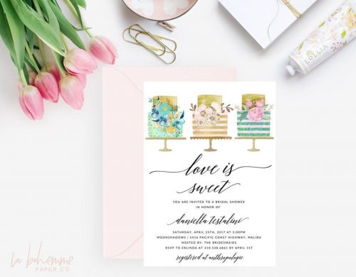 20 Printable Bridal Shower Invitations Southbound Bride