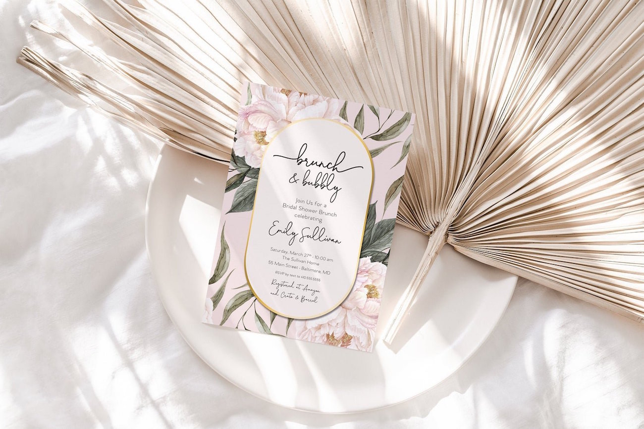 etsy printable bridal shower invitations