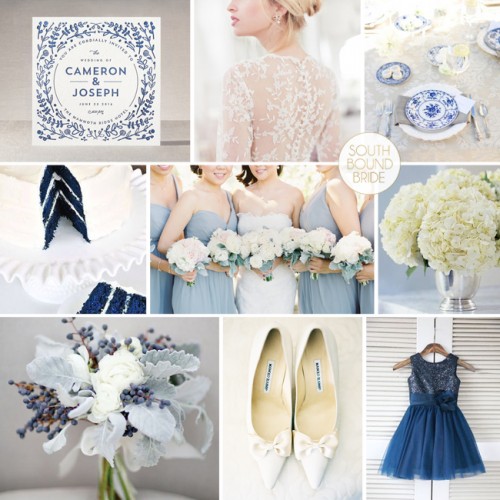 China Blue Wedding Inspiration | SouthBound Bride