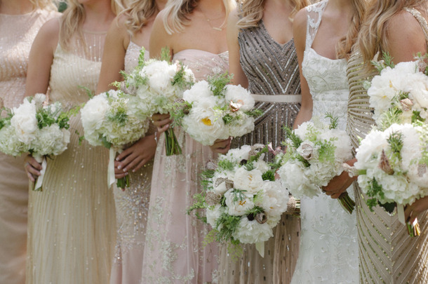 beaded bridesmaid dresses