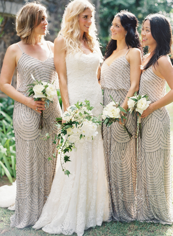 embellished top bridesmaid dresses