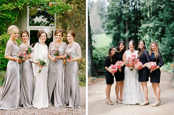 Bridesmaid Dresses With Lace Sleeves