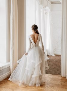 long sleeve wedding dresses from Etsy
