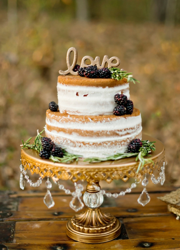 20 Naked Cakes for a Fall Wedding | SouthBound Bride