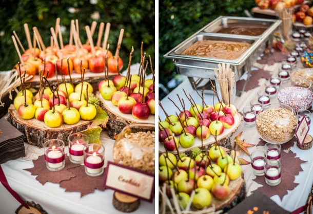 Toffee Apple Station | Fall Wedding Ideas | SouthBound Bride