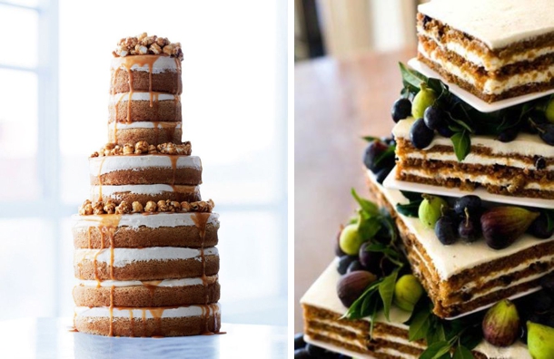 20 Naked Cakes for a Fall Wedding | SouthBound Bride
