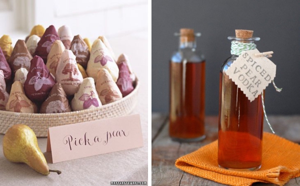 Diy Edible Fall Wedding Favors Southbound Bride