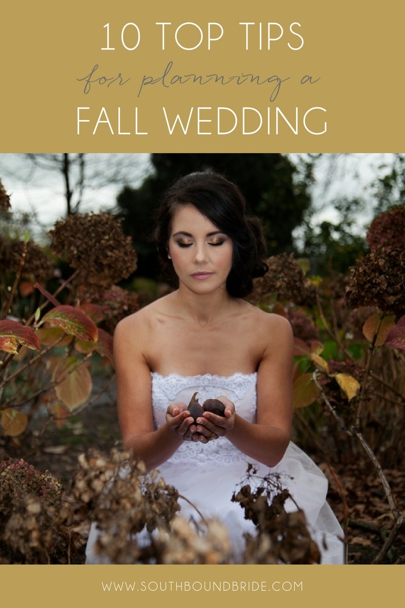 10 Tips for Planning an Autumn Wedding | SouthBound Bride