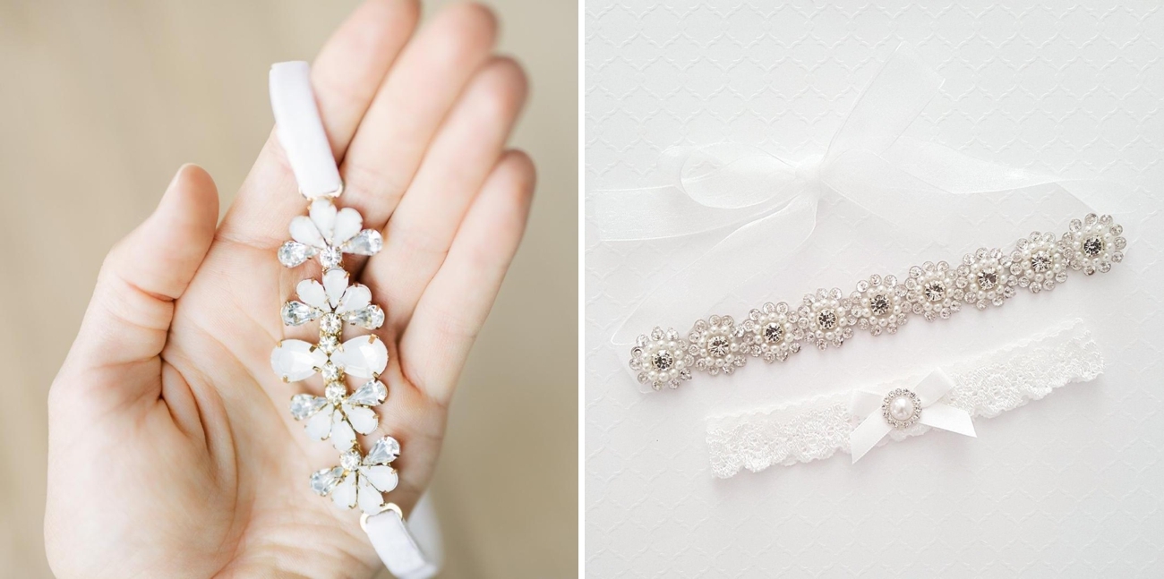 20 Delicate Bridal Garters from