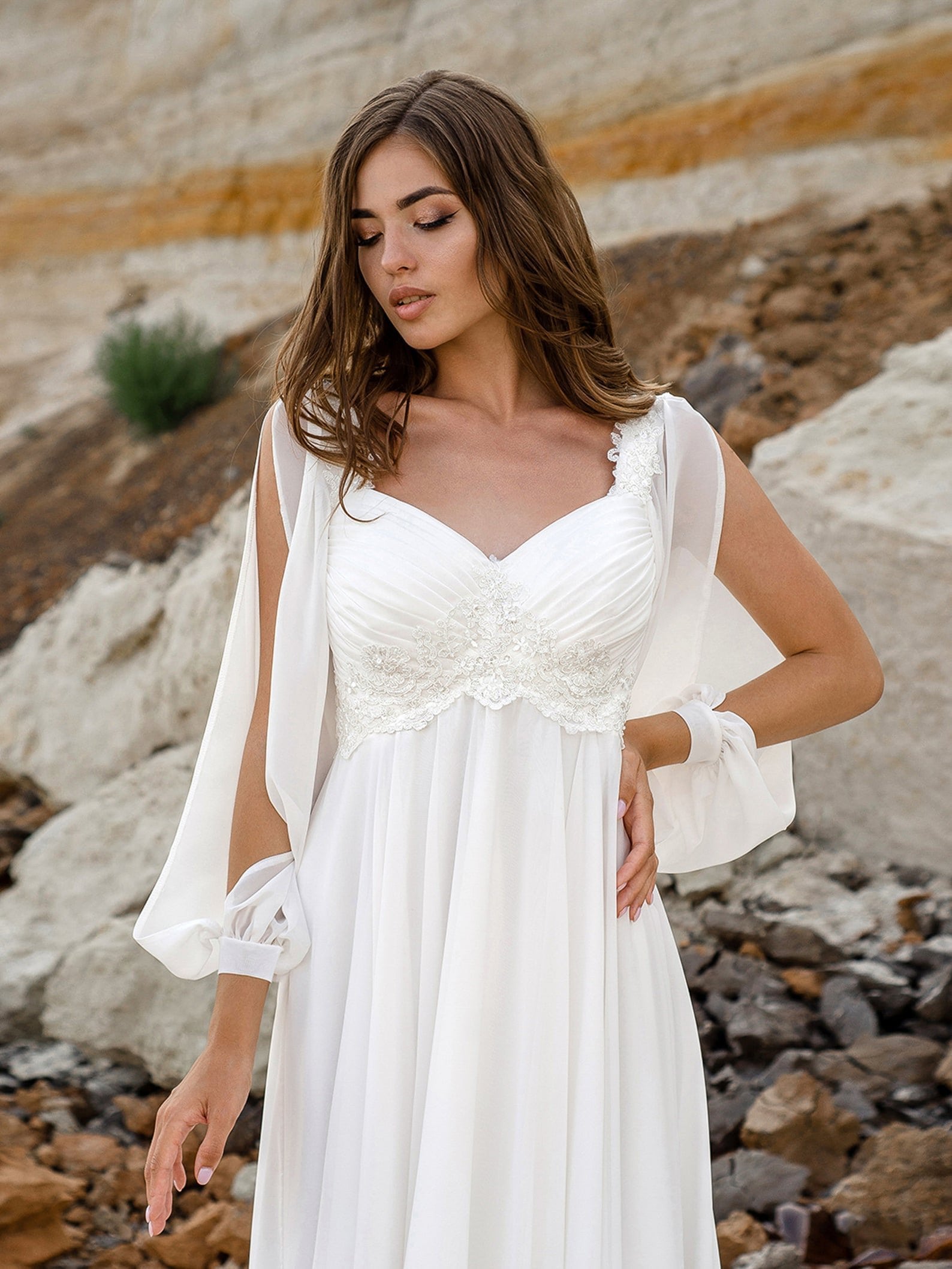 Grecian style 2024 maternity dress