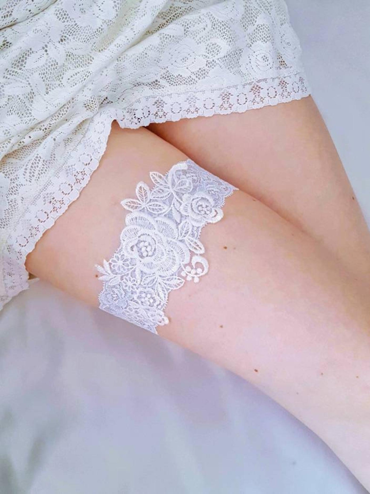 20 Delicate Bridal Garters From Etsy Southbound Bride
