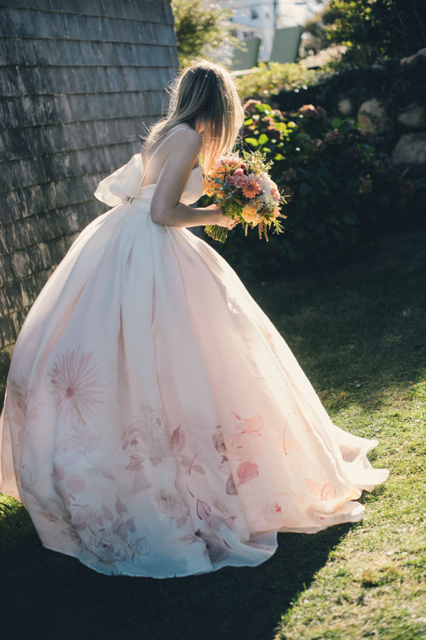 Floral Printed Wedding Dresses