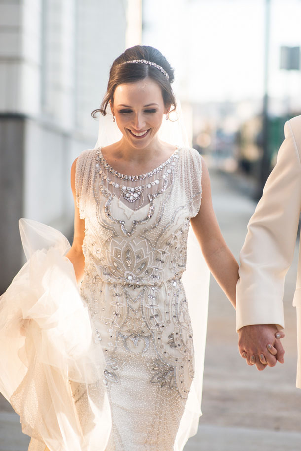 Great Gatsby 1920s Art Deco Wedding Dresses | SouthBound Bride