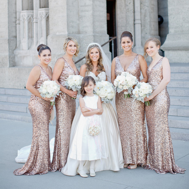 Grey Sequin Bridesmaid Dress Outlet ...