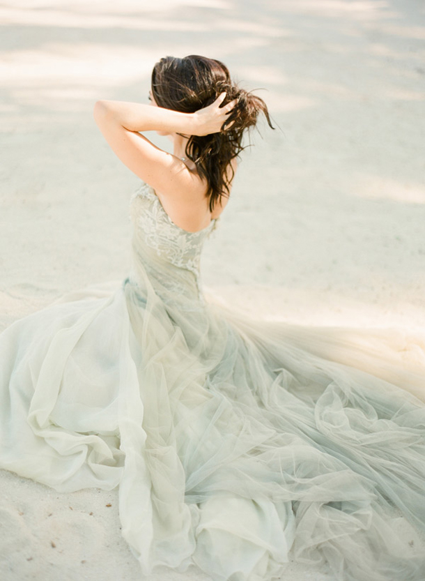 Seafoam green wedding clearance dress