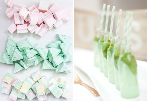 Pastel Marshmallows & Mint Lemonade