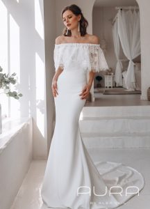 Etsy Off-the-Shoulder Wedding Dresses