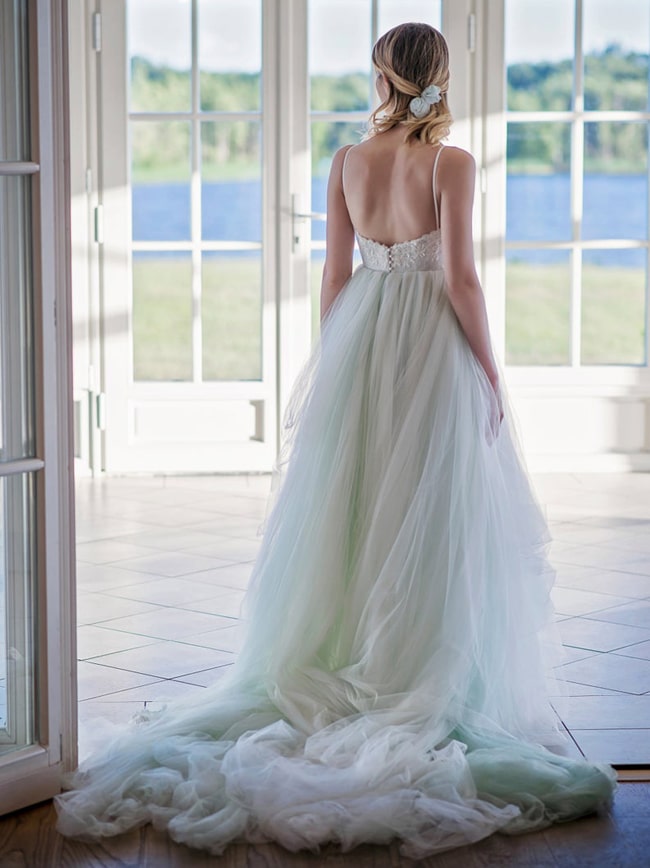 Pastel Wedding Dresses