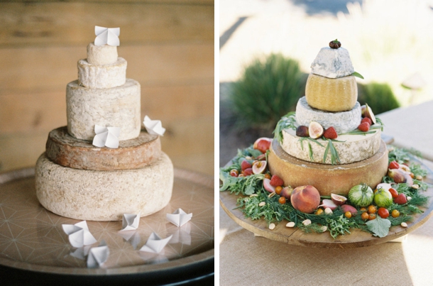 Wedding Cake Made of Cheese