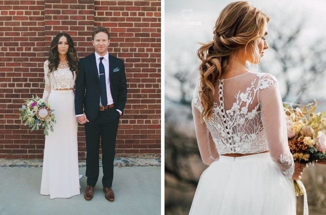 Two-piece Wedding Dresses