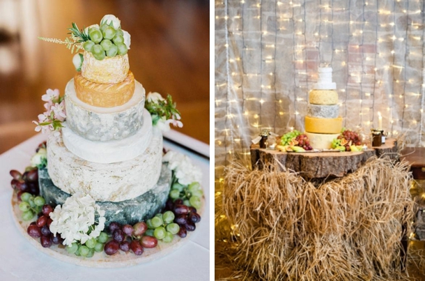 Cómo hacer un Pastel de Boda con Rueda de Queso/Novia hacia el Sur