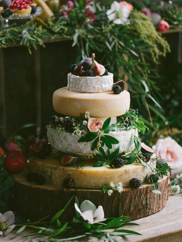 How to Make a Cheese Wheel Wedding Cake | SouthBound Bride