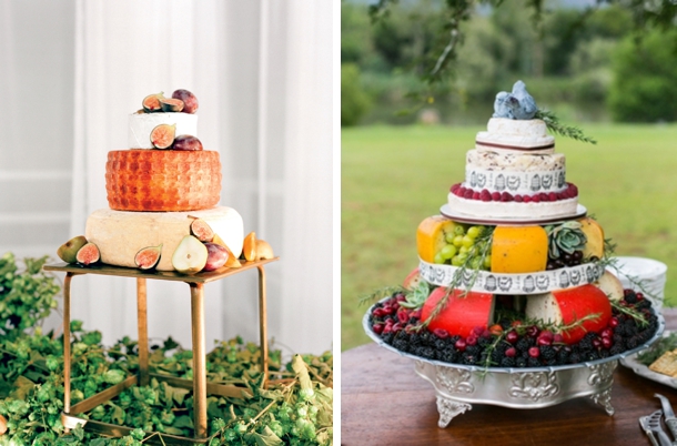 Comment Faire un Gâteau de Mariage à la Roue à Fromage / Mariée en direction du Sud