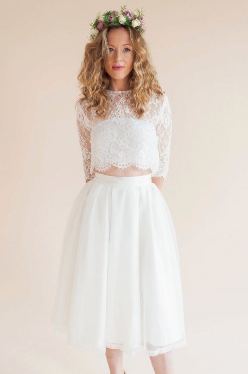 20 Stylish Short Wedding Dresses From Etsy Southbound Bride 4778
