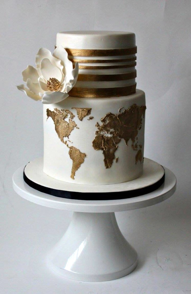 travel themed cakes