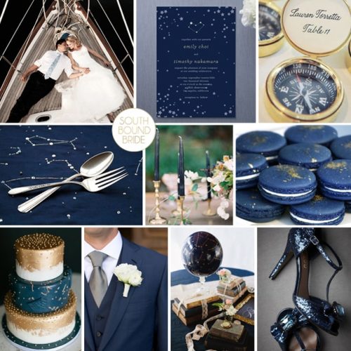 Nautical Stars Wedding Inspiration | SouthBound Bride