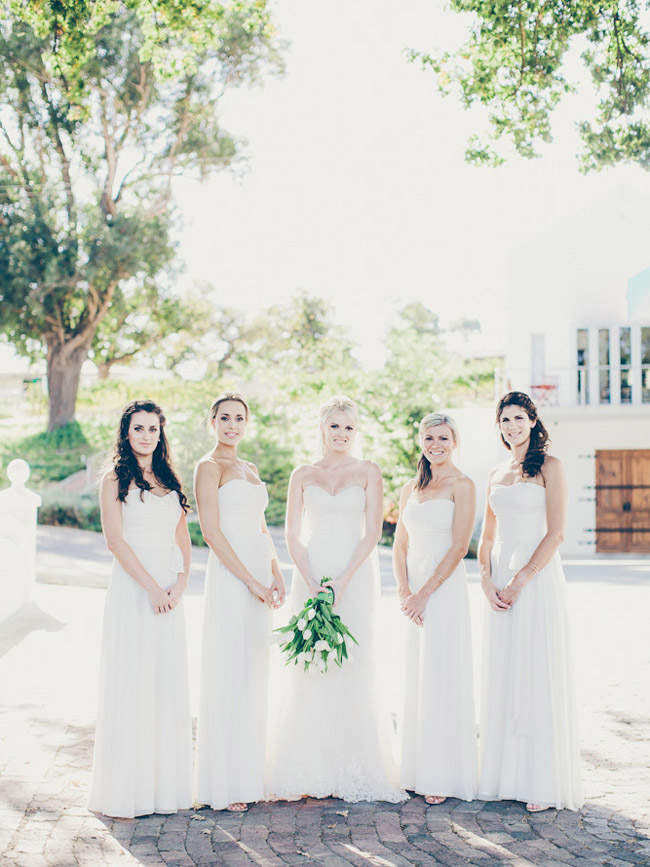 Long White Bridesmaid Dresses Southbound Bride 