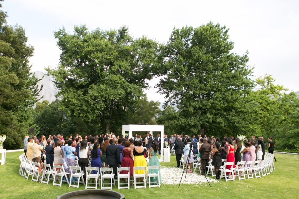 Outdoor Wedding Ceremony by ZaraZoo Photography