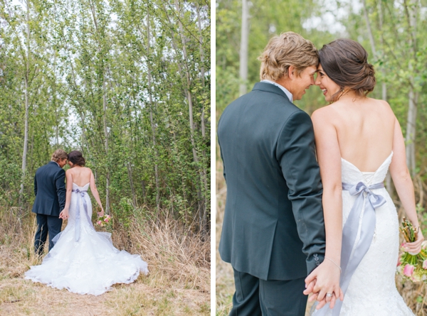 Bride and Groom Portraits in Rustic Woods by Charl van der Merwe Photography