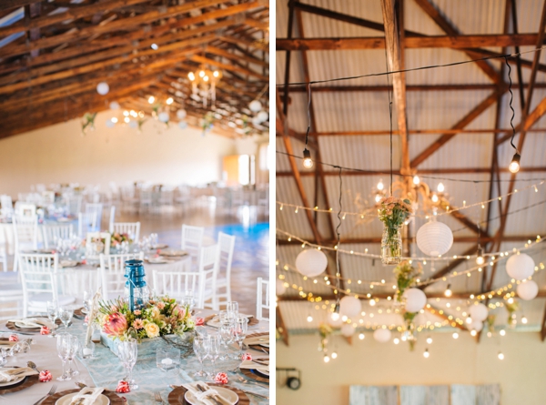 Fairylights and Chinese Lanterns at Grin Court